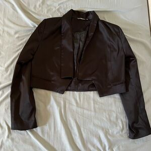 Cropped blazer